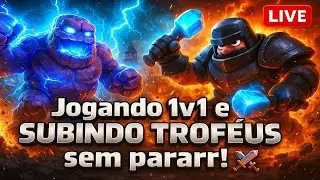 Passando no Clash Royale kksksk