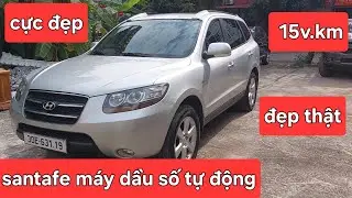 Santafe máy dầu số tự động 2009 bán 325 tr gọi 0912771777