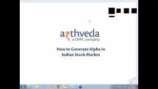 How to Generate Alpha in the Indian Stock Markets