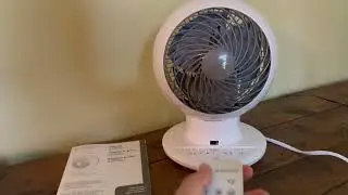 Review of IRIS Woozoo Globe Multi-Directional 5-Speed Fan
