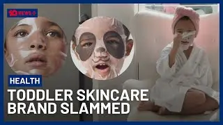 Actress Shay Mitchell's Controversial New Skincare Brand For Toddlers Criticised | 10 News+