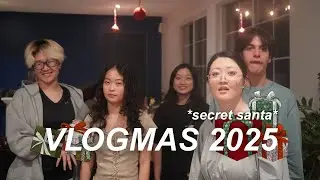 college kids play SECRET SANTA 🎁🎅🎄*christmas vlog*