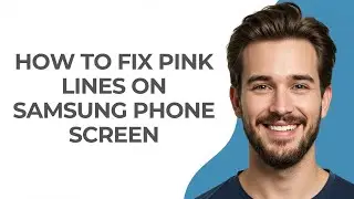 How To Fix Pink Lines On Samsung Phone Screen - GUIDE!