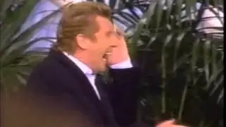 Michael Crawford - Funny clip - Phantom music plays