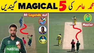 Top 5 Magical Deliveries of Muhammad Amir | Amir Fantastic Deliveries#muhammadamir @zigzagcricket786