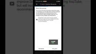 Google opinion rewards servey in January end.🔥🔥🔥👍