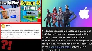 Epic vs Apple Update news| Epic fights Apple in Australia| Fortnite mobile content creators quitting