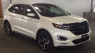 2016 White Ford Edge 4dr Sport AWD  Review | Prince George Motors