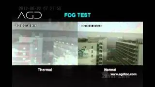Thermal Imaging Camera Demo Video - Fog Test