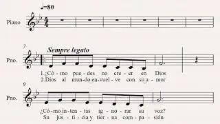 Creo en Dios Voz ( Yusín Pons, no tengo los derechos de esta música)