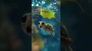 Turtle & Leaf | कासव आणि पान | मराठी बोधकथा l Moral story for kids #story #cartoon #animation #3d