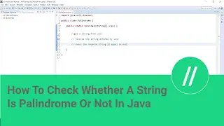 How To Check Whether A String Is Palindrome Or Not In Java