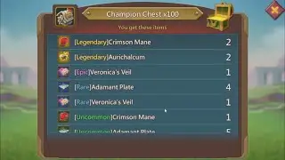 Lords Mobile  Buying Packs and Opening 6000+ Champion Box's