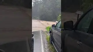 Wrecked Car Washes Away While Road Floods in Australian Town - 1185624