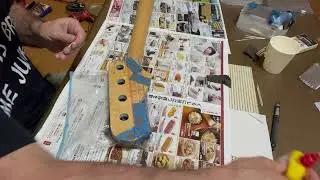 Bass Tuning Machines - Filling screw holes. Part 1