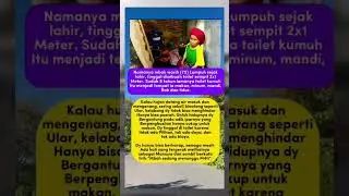 Selama 8 tahun tinggal di toilet sempit 2 x 1 meter😭 #kabarterbaru #beritaviral