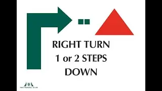 Exercise 60: Right Turn 1-2 Steps Down