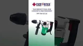 Powertex Rotary Hammer|High-Performance Rotary Hammer for Professionals|PPT-RH-03-26| #youtubeshort