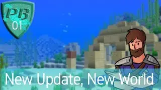 Minecraft 1.13 Single Player: NEW UPDATE,NEW WORLD:Prismarine Bay Lets Play Minecraft 1.13 Episode 1