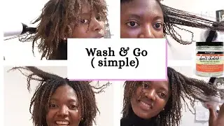 WASH & GO | SIMPLE, NO SHRINKAGE, RAPIDE  sur CHEVEUX CREPUS |