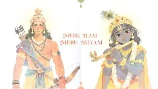 Mere Ram Mere Shyam - Original Lyrics | Ram Krishna Bhajan (AI Vocals) | SingWithAI