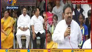 MP Jithender Reddy Meets Sports Students at Mahabubnagar