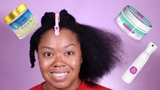 Twist Out on Stretched Hair Using J.Antoinette & Nefertiti's Secrets Aloe & Moringa Oil Curl Definer