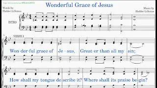 Wonderful Grace Of Jesus (Lillenas - Lillenas) [v1] [REPLACED]