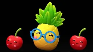 Fruit Dance Fun animation with music online