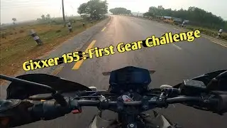 Gixxer 155 : Top Speed Challenge in 1st, 2nd, 3rd, 4th Gear || Vlog with AC