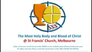 Corpus Christi @ St Francis'