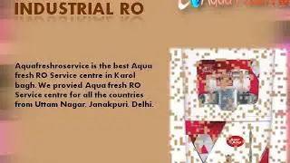 Aqua Fresh RO Service Centre in Janakpur. Contact us:9773723986