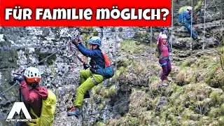 Postalmklamm Klettersteig / Postalm Klettersteig f&uuml;r Anf&auml;nger, Familie, Kinder, Jugendliche machbar?