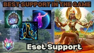 SHE IS THE BEST SUPPORT IN THE GAME - Eset Support Smite 2 Gameplay Scrim