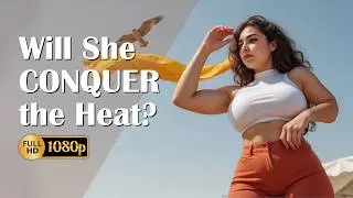 🏜️ Пустынная тропа &ndash; жара, песок и она 👗