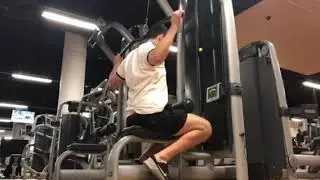 Behind neck pull down
