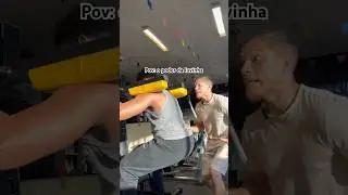 Pov o poder da luvinha #academia #gymbro