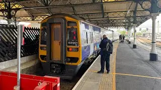 Northern 158 Trains - Doncaster to Hull stopper Rail Ride