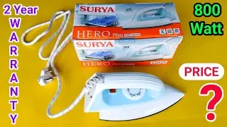 SURYA DRY IRON 800 Watt Unboxing & price 🔥🔥