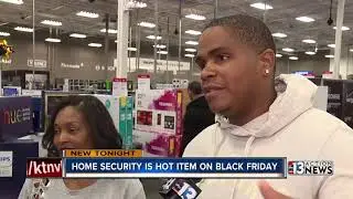 Home security is hot item on Black Friday