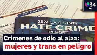 Cr&iacute;menes de odio en LA se mantienen en niveles altos; comunidad trans sufre el mayor aumento