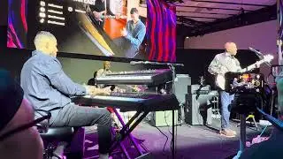 Nathan East, Noah East and Donald Barrett @NAMM2025