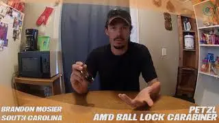 Petzl Am'D Ball Lock Carabiner - TreeStuff.com Customer Brandon Mosier's Review In The Field