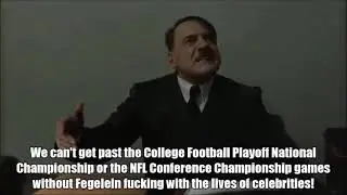 Hitler is informed Valentino Garavani has died