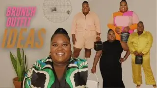 BRUNCH OUTFIT IDEAS PLUS SIZE 2021 | STYLE INSPO #eloquii #zara #hm #skims