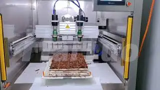 How to cut chocolate cream cake?