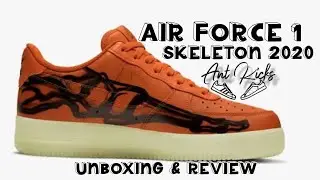 Nike Air Force 1 Skeleton 2020 Unboxing & Review en espa&ntilde;ol