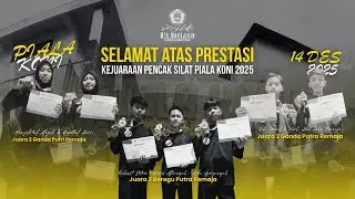 Juara 2 ganda putri remaja ( kejuaraan pencak silat piala koni 2025 )