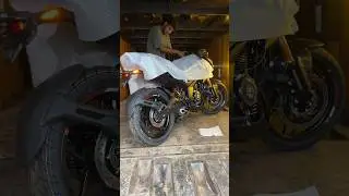 BAJAJ PULSAR N160 TOP MODEL UNBOXED 🔥 !! ALL NEW MODEL LUNCHED 2025✅ !! #bajaj #pulsur #n160 #short
