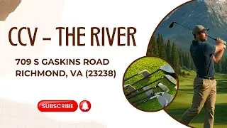 Tight Fairway and Strategic Bunkers | CCV - The River VA Hole 13